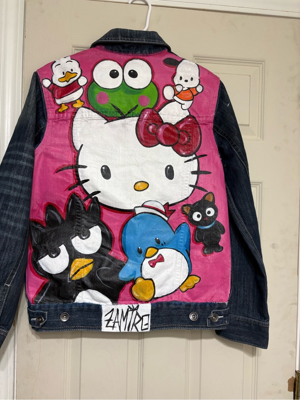Hello Kitty Character Denim Jacket